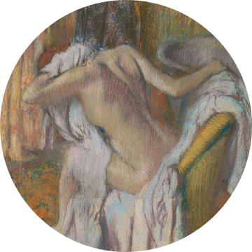 Na het bad, Vrouw die zich afdroogt, Edgar Degas
