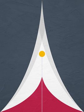 MODERNE KLEURRIJKE GEOMETRISCHE ABSTRACTE KUNST