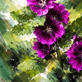 Groot Kaasjeskruid van Linda de Klein