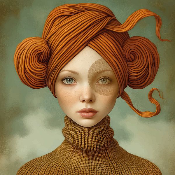 The knitter by Mirjam Duizendstra