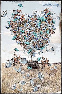 lieve vlinderballon (de compositie die mijn creatieve blokkade vernietigde) van Leeloo_mp