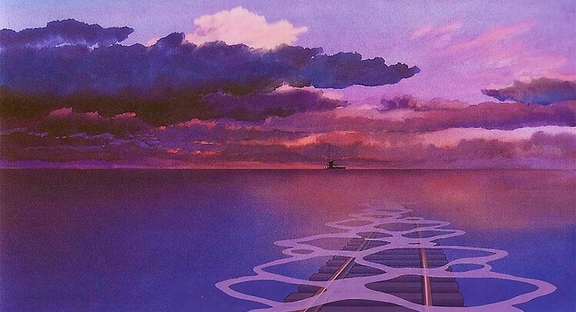 Ästhetik der Eisenbahn bei Nacht von Steven Kingsbury