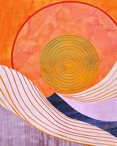 Abstrakte Sonne