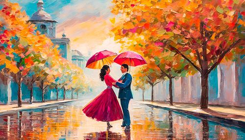 Dancing in the countryside and nature