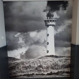 Customer photo: Lighthouse by Greetje van Son, as wallpaper