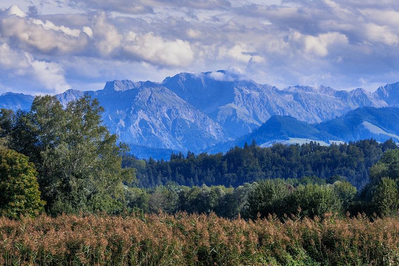 Paysage de montagne dans l'Allgäu par ManfredFotos