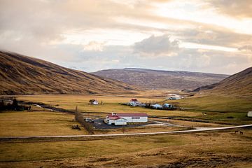 Sonnenschein über Island von Jordy Brada