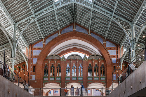 Markthalle Colón Innenaufnahme Detail 