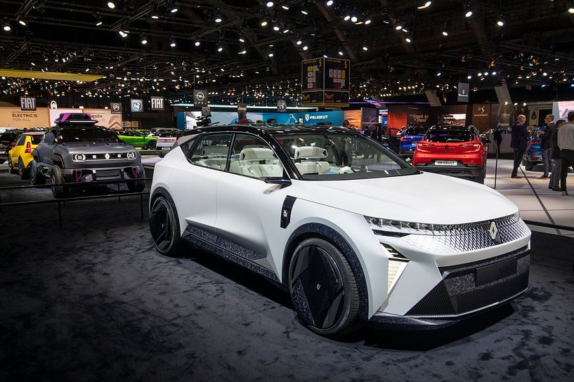 Renault Scénic Vision conceptauto van Sjoerd van der Wal Fotografie
