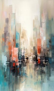 New York abstract by Thea