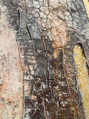 Verweerde metallic textuur
