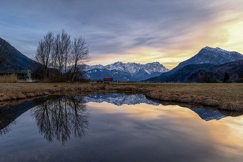 Sunset at the biotope