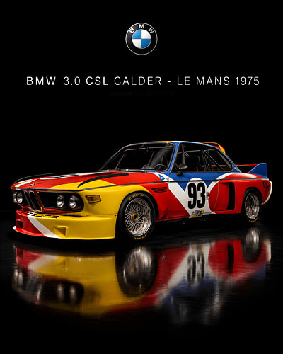 BMW 3.0 CSL CALDER LE MANS 1975