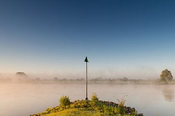 Morning light on the river IJssel - 7 by Damien Franscoise