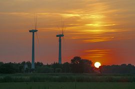 Evening sun over Horumersiel by Photoart-Naegele