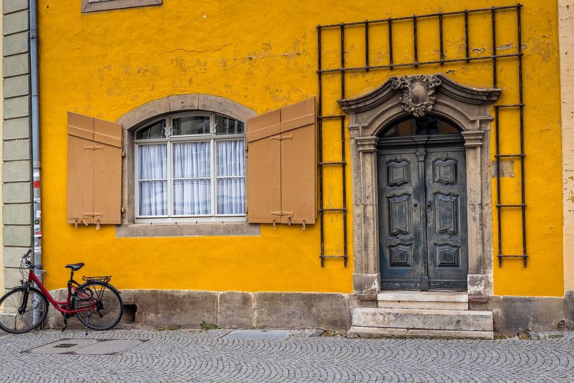 Historic facade in the city of Weimar by Rob Boon