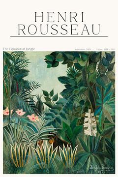 Henri Rousseau - De Equatoriale Jungle