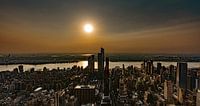 New York City skyline at sunrise, USA by Patrick Groß thumbnail