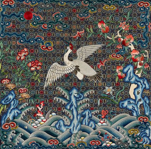 Rangschild (buzi), China, Qing-dynastie