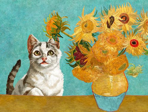 Vincent van Gogh's Cat von Marja van den Hurk