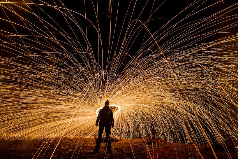 Lightpainting 3 by Eugene Klinkenberg