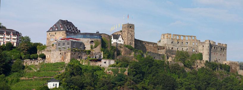 Burg Rheinfels, Panoramaaufnahme, , St. Goar, Unesco Weltkulturerbe Oberes Mittelrheintal, Rheinland von Torsten Krüger