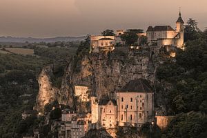 Ein Abend in Rocamadour, Frankreich
