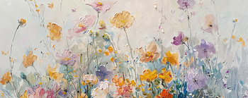 Frühlingsbrise voller Blumen