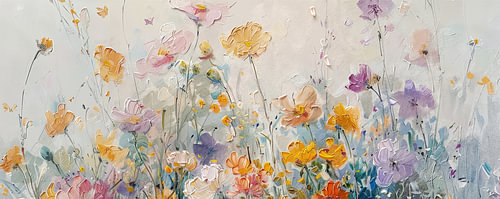 Frühlingsbrise voller Blumen