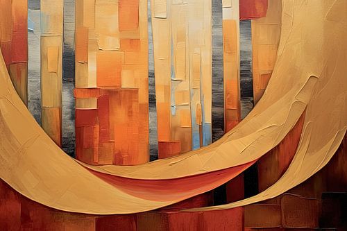 Herfstkleuren abstract