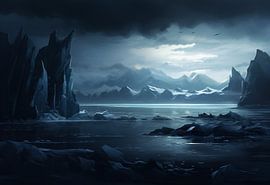 Mystische Wasserlandschaft