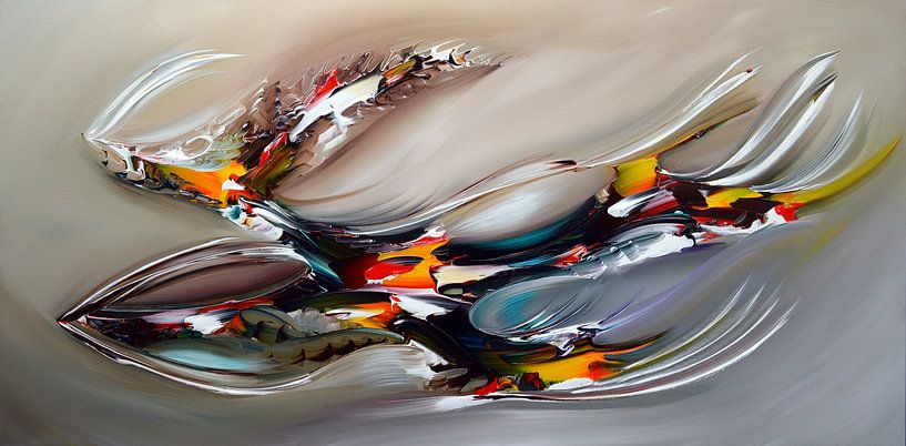 Abstract Time by Gena Theheartofart