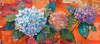 Hortensien's Blumen