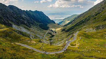 Lake Balea in the Carpathians by Roland Brack