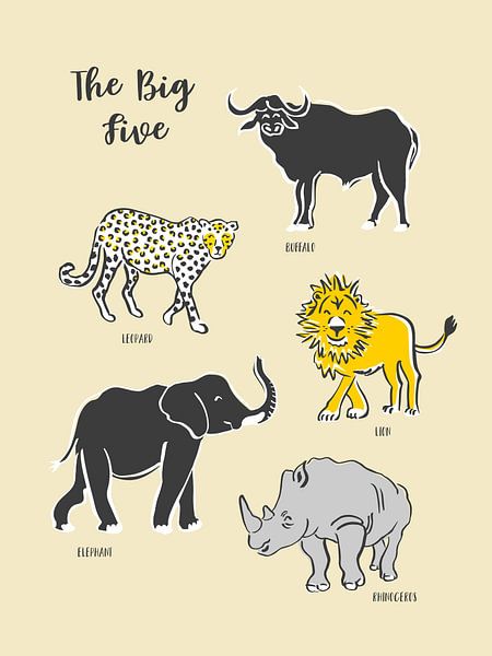 The Big Five by Karin van der Vegt
