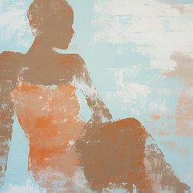 Urban Silence van Abstract Schilderij