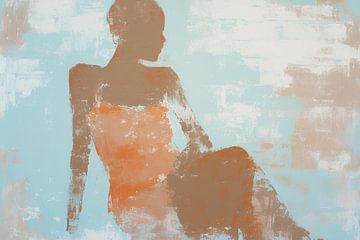 Urban Silence van Abstract Schilderij