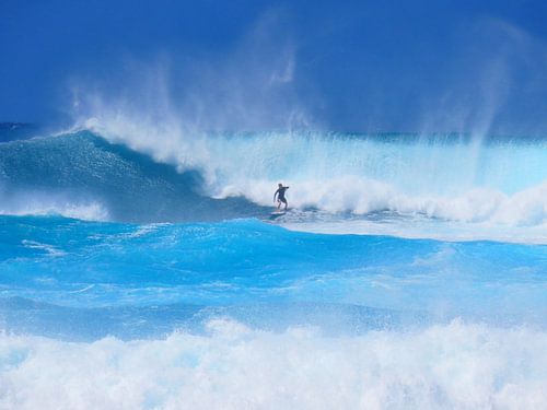 Surfers in Hawaii