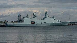 Kongelige Danske Marine Fregatte HDMS Absalon.