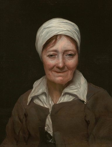 Hoofd van een vrouw, Michael Sweerts