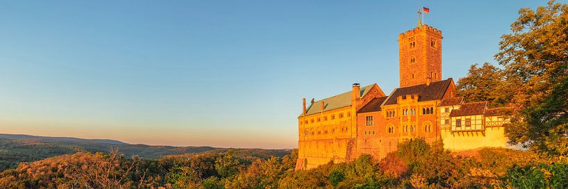 Wartburg at sunrise by Markus Lange