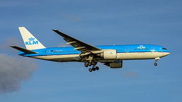 KLM-Passagierflugzeug Boeing 777-200. von Jaap van den Berg