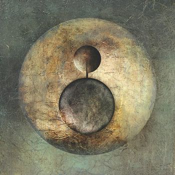 Modern Abstract. Minimalisme met Cirkels.