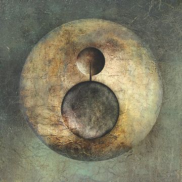 Modern Abstract. Minimalisme met Cirkels. van Alie Ekkelenkamp