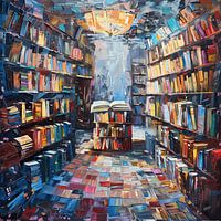 Books in the library