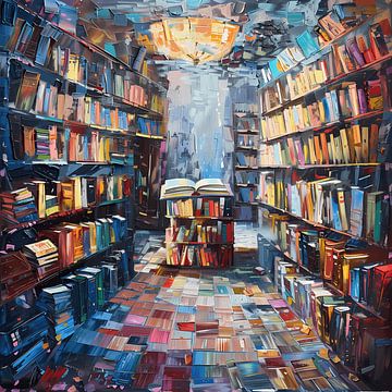 Boeken in de bibliotheek van Littlewhitecat