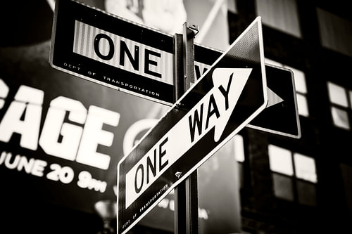 One Way