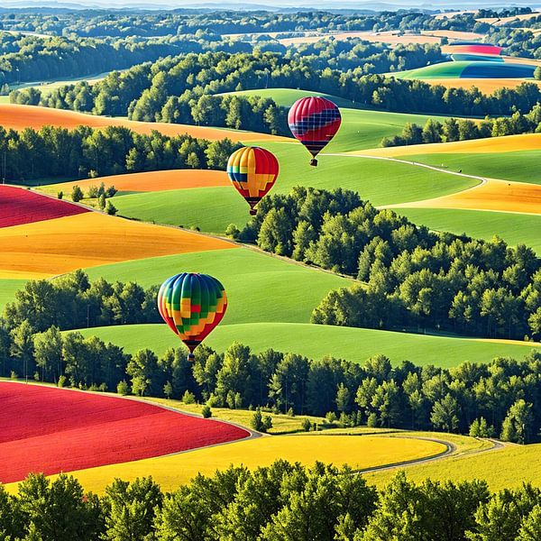 Hot air balloon ride by insideportugal