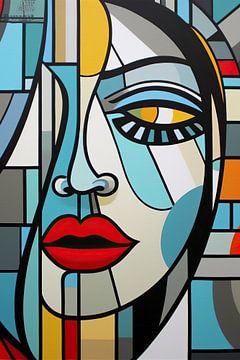 Modern Picasso No. 32.88 van ARTEO Schilderijen