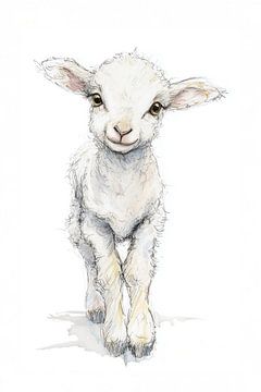 Cute lamb | For the nursery